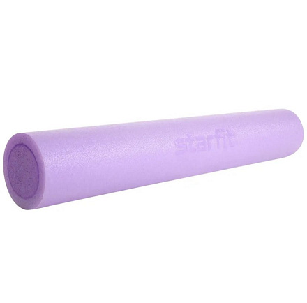 Ролик для йоги и пилатеса STARFIT FA-501 15*90см, фиолетовый пастель в Иркутске - купить в интернет магазине Икс Мастер