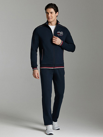 Костюм Red-N-Rocks 11M-RR-1747 мужской спортивный Navy Blue в Иркутске - купить в интернет магазине Икс Мастер