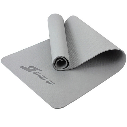 Коврик для фитнеса и йоги Start Up TPE ZH-02 р183х61х0,6см Grey в Иркутске - купить в интернет магазине Икс Мастер