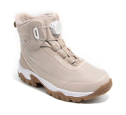 Ботинки STROBBS F8443-9 зимние утепленные W, Beige в Иркутске - купить в интернет магазине Икс Мастер