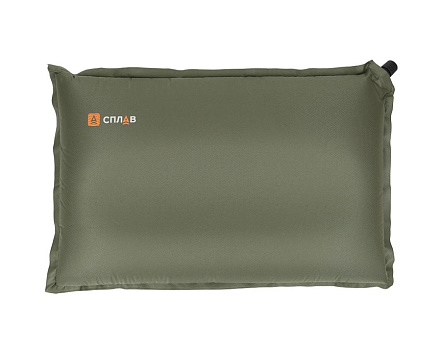 Подушка самонад-я СПЛАВ v2 51×32*7-9 см, анатом., олива в Иркутске - купить в интернет магазине Икс Мастер