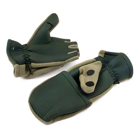 Рукавицы-перчатки TR 0913-14 с обрез. пальцами неопрен.с флисом, хаки в Иркутске - купить с доставкой в магазине Икс-Мастер