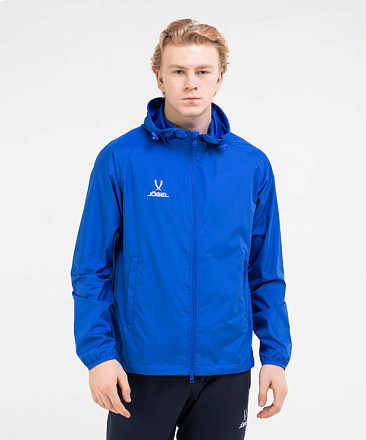 Куртка Jogel CAMP Rain Jacket, ветрозащитная, синий в Иркутске - купить в интернет магазине Икс Мастер