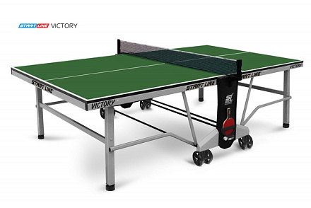 Стол теннисный START LINE VICTORY INDOOR GREEN - купить в интернет магазине Икс Мастер 