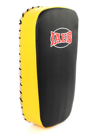 Макивара Jabb (иск.кожа) JE-2235 черный/желтый в Иркутске - купить в интернет магазине Икс Мастер