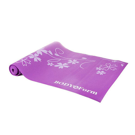 Коврик гимнастический BODY FORM BF-YM02 173*61*0,3 см. фиолет в Иркутске - купить в интернет магазине Икс Мастер