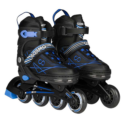 Ролики раздвижные COSMORIDE Freerider, синие в Иркутске - купить в интернет магазине Икс Мастер