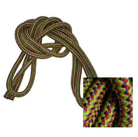 Скакалка для худ/гимнастики CK125/3 3м, с люрексом, d-10 в Иркутске - купить в интернет магазине Икс Мастер