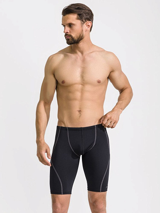 Плавки-шорты мужские ATEMI TSAP01BK черный в Иркутске - купить с доставкой в магазине Икс-Мастер