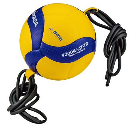 Мяч волейбольный MIKASA V300W ATTR на растяжках - купить в интернет магазине Икс Мастер 