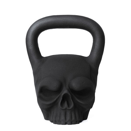 Гиря дизайнерская BB Череп 24 кг в Иркутске - купить в интернет магазине Икс Мастер