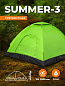 Палатка PREMIER туристическая SUMMER-3 (180*180*120) в Иркутске - купить в интернет магазине Икс Мастер