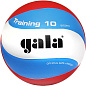 Мяч волейбольный GALA Training 10, синт. кожа ПУ, клееный, бел-гол-красн - купить в интернет магазине Икс Мастер 