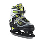 Коньки ледовые Альфа Каприз раздвижные COSMO green в Иркутске - купить в интернет магазине Икс Мастер
