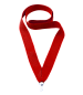 Лента для медалей Красная 22мм L08          в Иркутске - купить в интернет магазине Икс Мастер