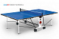 Стол теннисный START LINE COMPACT OUTDOOR LX с сеткой BLUE - купить в интернет магазине Икс Мастер 