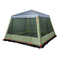Тент-шатер BTrace Grand (320*320*225) зеленый/бежевый в Иркутске - купить в интернет магазине Икс Мастер