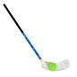 Клюшка для флорбола RealStick Kidscamp Jr 65см, +мяч, правый крюк, композит, черно-синяя в Иркутске - купить с доставкой в магазине Икс-Мастер