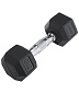 Гантель обрезин. STARFIT DB-301, 6 кг, черная в Иркутске - купить в интернет магазине Икс Мастер