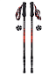 Палки треккинговые TechTeam Everest Red, 105-135 см, 3-секционные в Иркутске - купить в интернет магазине Икс Мастер
