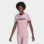 Футболка Adidas W LIN T Pink женская в Иркутске - купить с доставкой в магазине Икс-Мастер