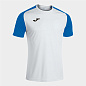 Футболка игровая JOMA  ACADEMY IV, бело-синий - купить в интернет магазине Икс Мастер 
