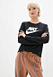 Футболка Nike NSW TEE ESSNTL LS ICON FTR с длинным рукавом W Black в Иркутске - купить в интернет магазине Икс Мастер