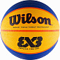 Мяч баскетбольный WILSON FIBA3x3 Replica №6 син-жел - купить в интернет магазине Икс Мастер 