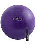 Фитбол STARFIT GB-109 75 см, 1200 гр, с насосом, фиол (антивзрыв) в Иркутске - купить в интернет магазине Икс Мастер