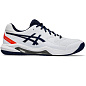 Кроссовки теннисные ASICS GEL-DEDICATE 8 M WHITE/BLUE в Иркутске - купить в интернет магазине Икс Мастер