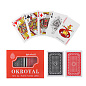 Набор пластиковых игральных карт Royal, 2 колоды по 54 шт., 19 мкм, 8,8 × 5,7 см, пластиковая коробк