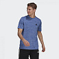 Футболка Adidas M HT EL TEE Blue в Иркутске - купить в интернет магазине Икс Мастер
