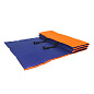 Коврик гимнастический BODY FORM BF-002 180*60*1 см оранжево-синий в Иркутске - купить в интернет магазине Икс Мастер