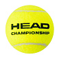 Мяч теннисный HEAD Championship 3B 1 шт, желтый  в Иркутске - купить в интернет магазине Икс Мастер