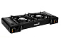Плита газовая HELIOS HS-BDZ-2X155 двухконфорочная, портативная в Иркутске - купить в интернет магазине Икс Мастер