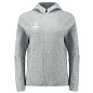 Джемпер Jogel ESSENTIAL Athlete Hooded FZ Jacket W, серый в Иркутске - купить в интернет магазине Икс Мастер