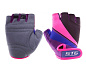 Велоперчатки STG 909 фиолет/черн/розовый Х87909 в Иркутске - купить в интернет магазине Икс Мастер