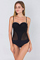 Купальник совместный SIMAN SN1908 на чашках, черный в Иркутске - купить в интернет магазине Икс Мастер