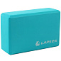 Блок для йоги Larsen EVA YB-01 22х15,2х7,6см мятный в Иркутске - купить в интернет магазине Икс Мастер