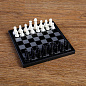 Шахматы магнитные, пластик, чёрно-белые, 13х13 см в Иркутске - купить с доставкой в магазине Икс-Мастер
