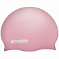Шапочка для плавания Atemi, силикон, розовая, SC305 в Иркутске - купить с доставкой в магазине Икс-Мастер
