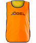 Манишка двухсторонняя детская Jögel Reversible Bib, оранжевый/лаймовый в Иркутске - купить с доставкой в магазине Икс-Мастер