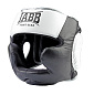 Шлем боксёрский Jabb JE-2091, нат.кожа, черн/сер в Иркутске - купить в интернет магазине Икс Мастер