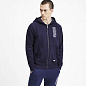 Толстовка Puma Athletics FZ Hoody FL M Blue в Иркутске - купить в интернет магазине Икс Мастер