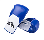 Перчатки боксерские KSA Scorpio Blue, синие в Иркутске - купить в интернет магазине Икс Мастер