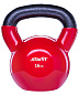 Гиря винил. STARFIT DB-401, 16 кг, цвет красный в Иркутске - купить в интернет магазине Икс Мастер