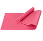 Коврик для йоги STARFIT FM-101 PVC 183x61x0,6 см, розовый в Иркутске - купить в интернет магазине Икс Мастер