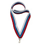 Лента для медалей триколор Россия 10 мм в Иркутске - купить в интернет магазине Икс Мастер