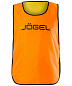 Манишка двухсторонняя детская JOGEL Reversible Bib, оранжевый/лаймовый - купить в интернет магазине Икс Мастер 