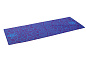 Коврик для фитнеса и йоги Larsen PVC, 180х61х0,5 см, фиолетовый с принтом в Иркутске - купить в интернет магазине Икс Мастер